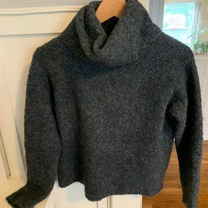 Madewell Heather Grey Turtleneck